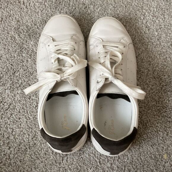 - J Crew Saturday sneakers with suede detail worn once size 7H - Picture 4 of 6